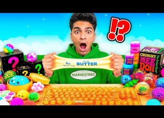 فتحت جميع الصناديق العشوائيه في لعبه الزبدة والراحه النفسيه في روبلو صرفت 1000 رووب Roblox