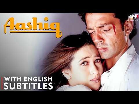Aashiq 2001 FULL MOVIE Bobby Deol Karisma Kapoor Bollywood Romantic Drama ENG CC