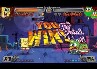 Super Brawl 3 Spongebob Vs The Breadwinners Gameplay