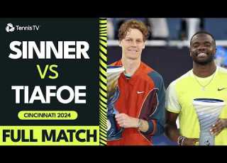  Jannik Sinner Vs Frances Tiafoe FULL MATCH Cincinnati 2024 Final