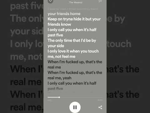 The Weekend The Hills Lyrics Theweeknd Thehills Lyrics