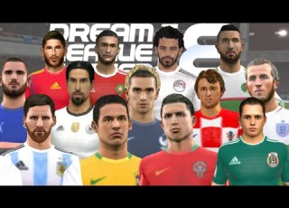 حصريا تحميل داتا أي منتخب عالمي أو عربي تريده كل المنتخبات موجودة للعبة دريم ليغ سوكر 2018