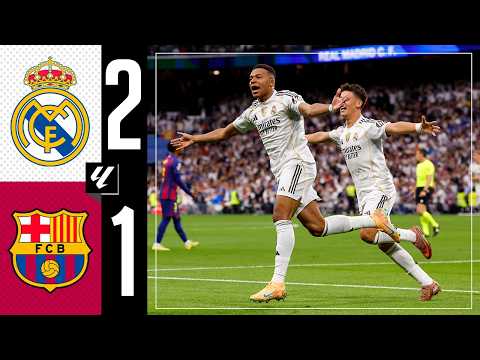 HIGHLIGHTS Real Madrid 2 1 Barcelona LaLiga