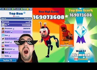  170 Million Points On Subway Surfers No Hack Or Cheat