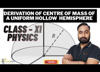 Derivation Of COM Of Hollow Hemisphere R 2 Must Know For JEE NEET