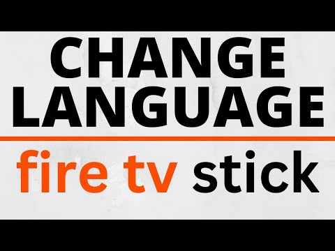How To Change Language On Amazon Fire TV Stick Change Language Back To English