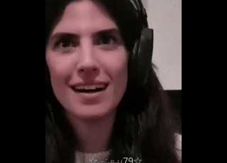  كارمن بصيبص أثناء تسجيل أغنيتها اليوم ل موسم عروس بيروت٣