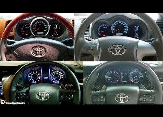 Evolution Of Toyota Fortuner Startups Compilation 16 Different Fortuner Startups