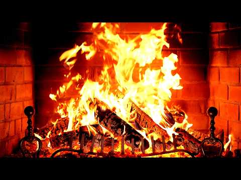 Fireplace 4K UHD Fireplace With Crackling Fire Sounds Fireplace Ambience