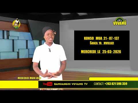CALENDRIER AFRICAIN DU 25 MARS 2026 KOYEBA MIKOLO NDENGE BAKOKO NA BISO BASALELAKA NA MOKILI