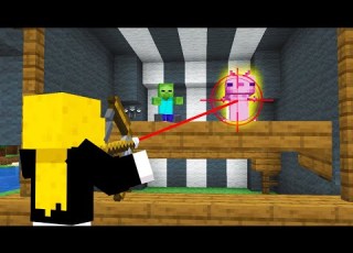  サバイバルで射的ができる マインクラフト