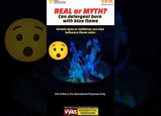  REAL Or MYTH Can Detergent Burn With Blue Flame