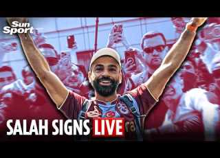 LIVE Mohamed Salah Is Officially Unveiled As A Trabzonspor Player In Turkey