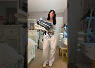 My Top 10 JEANS Which One Do You Like Best Ootd Outfit Fashion Jeans Style Clothing