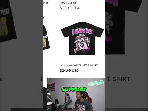 Get Your Merch Support Our New Website Now