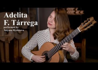 Adelita By Francisco Tárrega Tatyana Ryzhkova Black Limba Cedar
