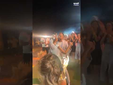 لقطات حصرية من زفاف نادين تحسين بيك في سوريا