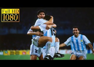  Argentina Romania World Cup 1990 Full Highlight 1080p HD Diego Maradona