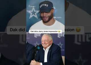  Dak Prescott On When He Found Out The Cowboys Traded For George Pickens