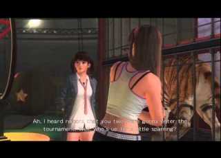  Dead Or Alive 5 Story Cutscene Hitomi Going RAWR On Eliot