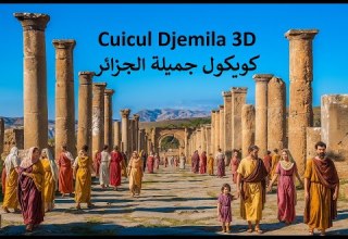 Cuicul Djemila 3D كويكول جميلة الجزائر 
