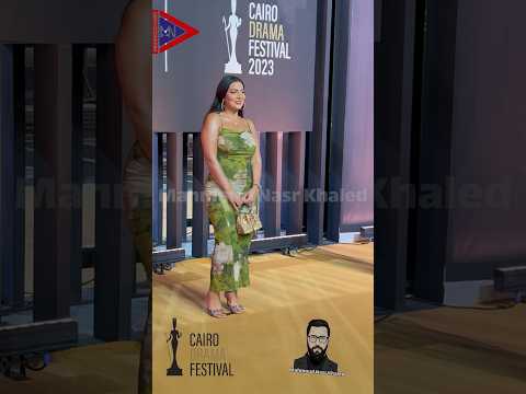 اطلالة دنيا المصري في النسخة الثانية من مهرجان القاهرة للدراما