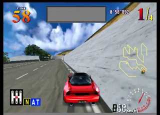 Racing Jam Winding Road Hill Climb Expert Honda Acura NSX Arcade Longplay 1998