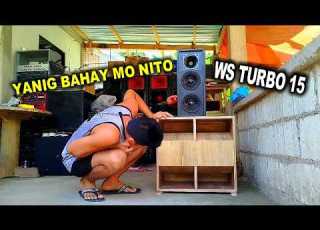 SOUNCHECK WS TURBO D15 BOX DESIGN LOADED JOSON SPEAKER 1500WATTS