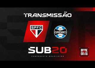 BRASILEIRO SUB 20 SÃO PAULO X GRÊMIO