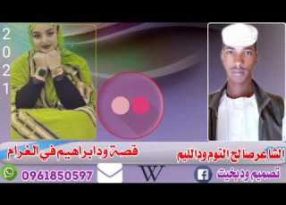  جديد 2021الشاعر صالح التوم ودالليم قصه غزل