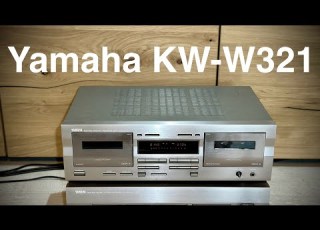  Yamaha KX W321 Natural Sound Cassette Deck
