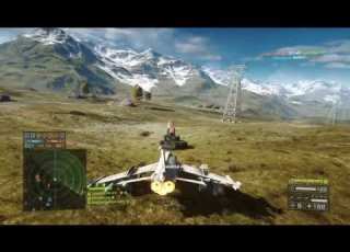  Battlefield 4 Sneaking Up On The AA With The Attack Jet