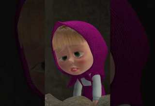 Again Everything Was Done By The Bear MashaAndTheBear Shorts SabreToothedBear Cartoon