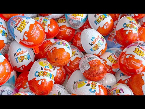 NEW A LOT OF KINDER SURPRISE EGGS TOY KINDER JOY NEW A LOT OF KINDER SURPRISE EGGS TOY KINDER JOY