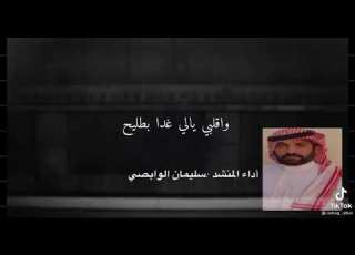 رفيحي المنشد سليمان نويزل الوابصي