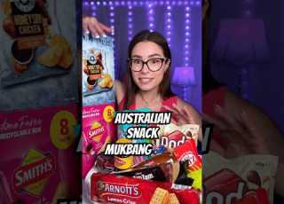  ASMR Mukbang Australian Snacks Asmr Shorts Mukbang