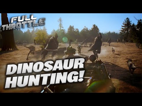 The Convoy Hunt For Dinosaurs The Lost World Jurassic Park Full Throttle