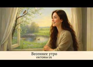  ВЕСЕННЕЕ УТРО VIKTORIIA US Нежная песня о весне