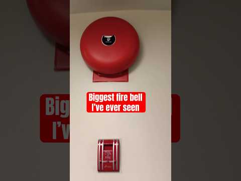 Simplex 4090 57 10 Inch Fire Alarm Bell Is Shaped Like A Pizza
