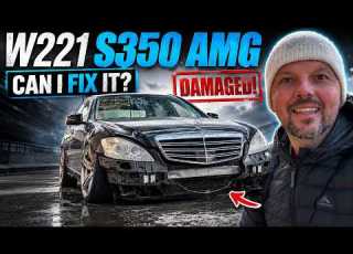 I Bought A Damaged Mercedes S350 W221 AMG Can I Fix It