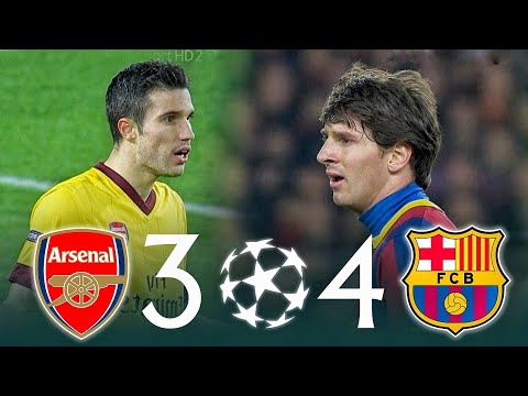 من الذاكرة برشلونة X أرسنال ذهاب وإياب دور ال16 موسم 2010 2011 عصام الشوالى ورؤوف خليف