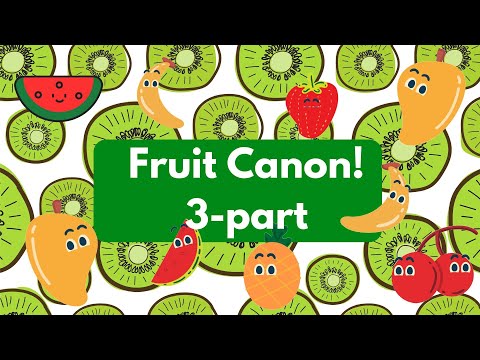 Fruit Canon Mango Kiwi Banana Backing Track 3 Parts