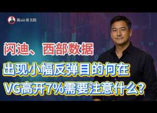 闪迪 西部数据出现小幅反弹 其最终目的何在 VG高开上行7 需要注意什么 纳斯达克 道琼斯 标普 英伟达 Nvda 谷歌 股市 美股 微软 Spacex