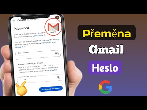 Jak Snadno Změnit Heslo Gmailu Změna Hesla Gmailu