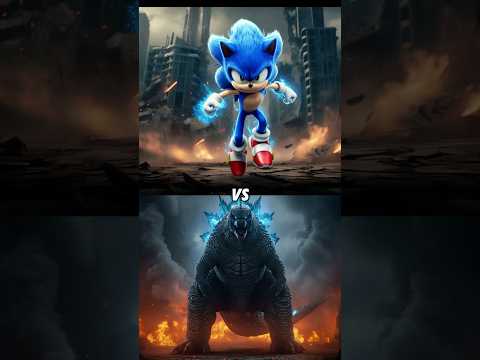 Sonic Vs Godzilla Robot Dragon Monster Sandman