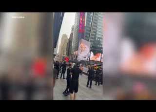  New Video Shows Moments Before NYPD Shoots Woman Who Stabbed 2 People In Times Square