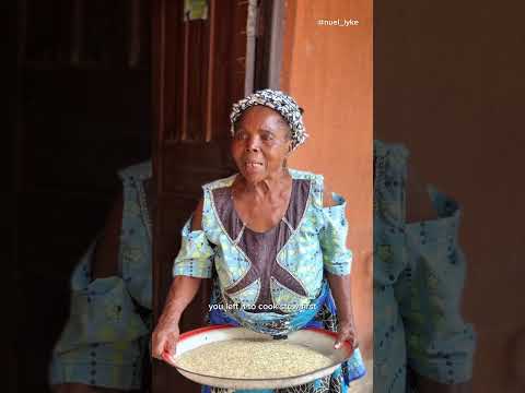 Made Ofada Rice For My Grandmother