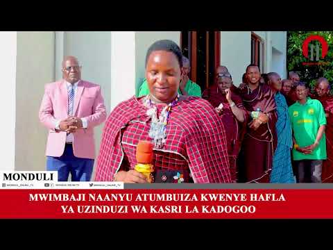 STAA WA NYIMBO ZA KIMASAI NAANYU AFUNIKA KWA NYIMBO NZURI WAGENI WAALIKWA WAMTUZA MINOTI