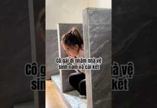 The Girl Went To The Wrong Men S Restroom And The Funny Ending Shorts Funny Youtubeshorts