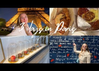  Travel Vlog Париж за 3 дня аэропорт Бове прогулка по Парижу полезные советы